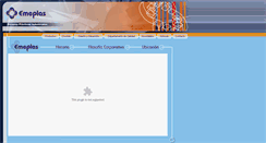 Desktop Screenshot of emeplas.com